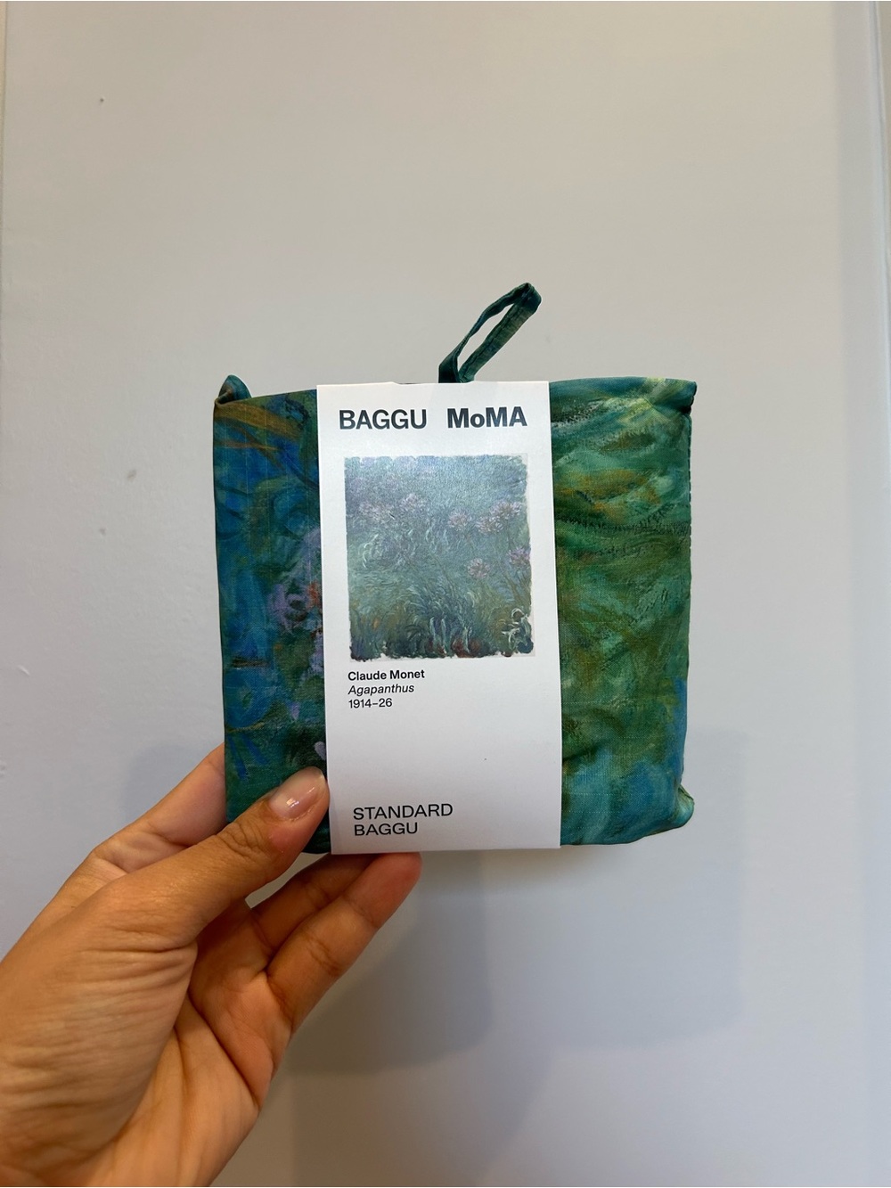 Baggu MoMA Monet standard reusable